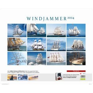 Windjammer falinaptár 2024