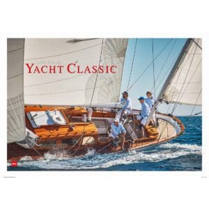 Vitorlás témájú 2024-es falinaptár kollekció 6 Nico Krauss: Yacht Classic 2024