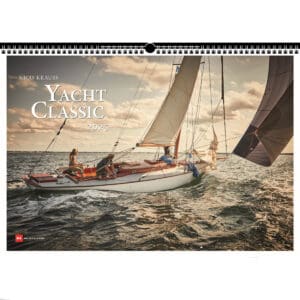 Vitorlás témájú 2025-ös falinaptár kollekció 6 Nico Krauss: Yacht Classic 2025
