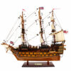 HMS Victory hajómakett 48 cm teljes nézetben